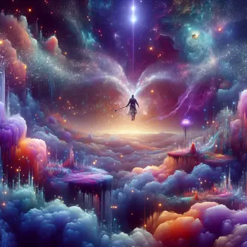 In the dream, I soared through shimmering air, weightless and free. In the dream, I soared through shimmering air, weightless and free.