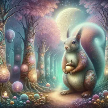 In my dream, a giant talking squirrel offered me acorns of wisdom.