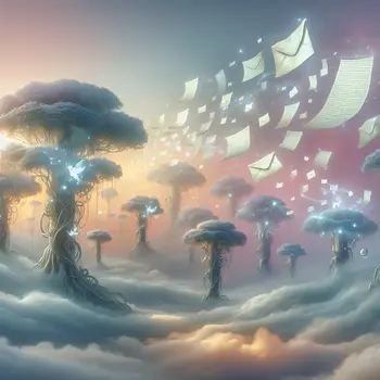 In a foggy landscape, ethereal messages floated, whispering secrets through the dream. In a foggy landscape, ethereal messages floated, whispering secrets through the dream.