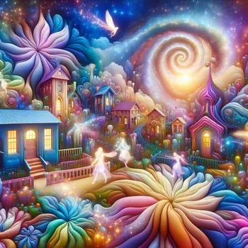 In a dream, vibrant neighborhoods shimmered with colors and laughter echoed everywhere.