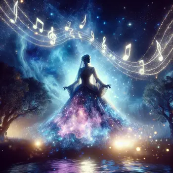 In my dream, the opera singer's voice echoed through a starry night.