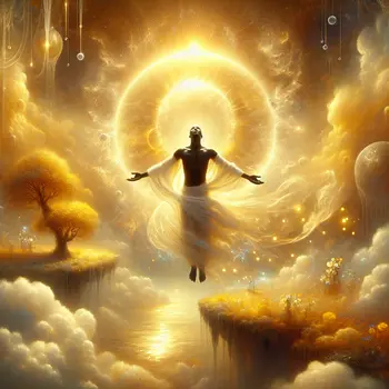 In my dream, golden rays enveloped me, warmth radiating like a sun. In my dream, golden rays enveloped me, warmth radiating like a sun.