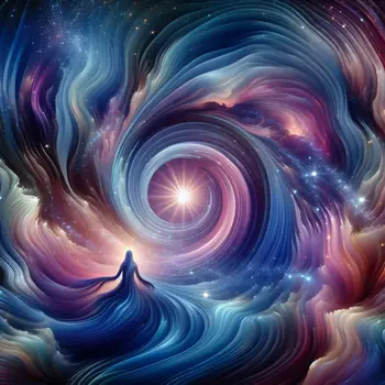 In my dream, swirling colors enveloped me, dancing like ethereal whispers.