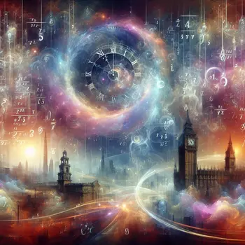 In a dream, equations swirl; a clock ticks backward, unveiling time travel theory.