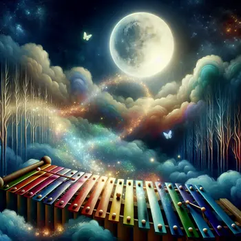 In a vibrant dream, colorful xylophones danced under a shimmering moonlight. In a vibrant dream, colorful xylophones danced under a shimmering moonlight.